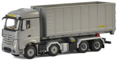 WSI04-2047 - Camion 8x4 MERCEDES Actros MP4 et benne déposable de 40m3 Palfinger