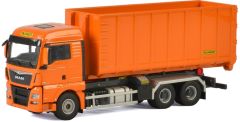 WSI04-2049 - Camion 6x4 MAN TGX XLX EURO 6 et benne déposable Palfinger de 40m3