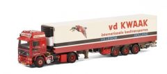 WSI07-2000 - Camion remorque frigorifique Volvo F12 GL aux couleurs du transporteur VAN DER KWAAK