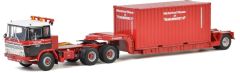 WSI410332 - Camion porte container - DAF 2600 avec container 20 Pieds MAMMOET