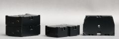 YCC509-2 - Set de 4 Contrepoids 20 tonnes de couleur Noir pour grue LIEBHERR LTM 1800 / LG 1550