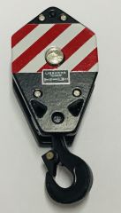 YCC215 - Crochet 36 Tonnes de couleurs Noir, Blanc et rouge en miniature LIEBHERR