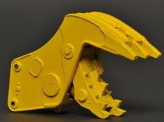 YCC410-1 - Accessoire de type pince de démolition couleur jaune pour excavatrice 30-45 tonnes