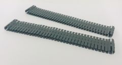 YCC523-1 - Set 2 chenilles de couleur Grise pour LIEBHERR LR 1750