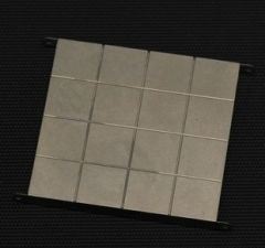 YCC601-2 - Set de 4 Plaques de roulage dimensions : 4 x 4 cm
