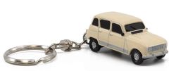 ZMD001031 - RENAULT 4L de couleur crème - Porte-Clés