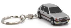 ZMD002021 - PEUGEOT 205 GTI de couleur grise Porte-Clés