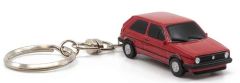 ZMD002031 - VW Golf 2 GTI  de couleur rouge en Porte-clés