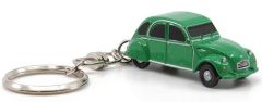 ZMD001021 - CITROËN 2CV de couleur verte Porte-Clés