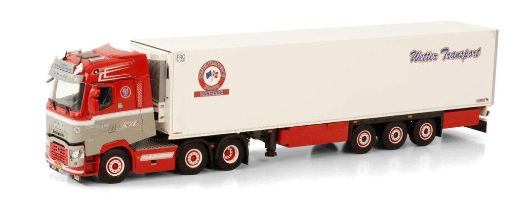TEKNO - CAMION avec remorque 3 essieux INDERBITZINE – SCANIA S 4x2 - 1