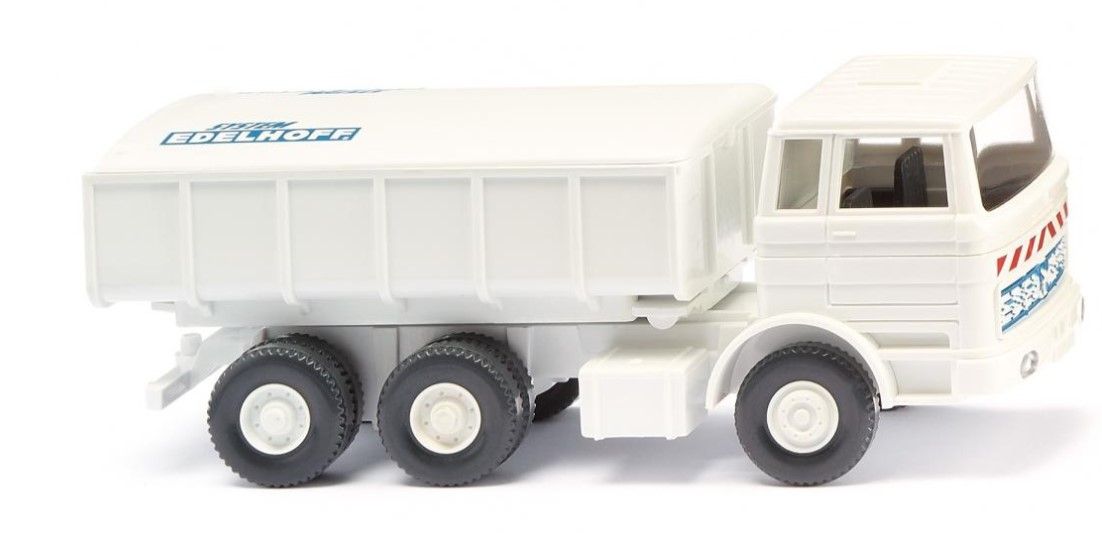 Camion Benne Mercedes 6x4 Raab Karcher – Modèle Réduit Wiking 1/87, Rouge, Neuf