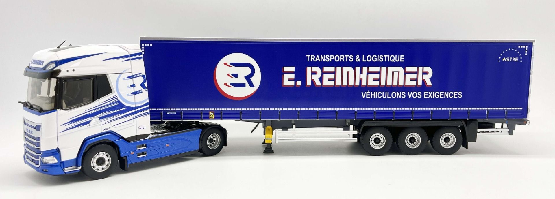 DAF XG REMORQUE TAUTLINER TRANSPORTS GRANGER ELIGOR 1/43 Réf 118664 - La Boutique D'ALAIN