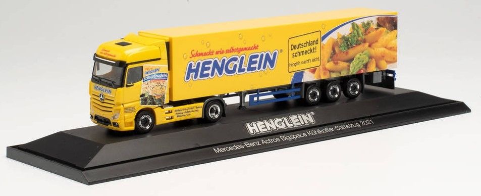 MERCEDES Actros BigSpace 4x2 avec remorque frigo 3 essieux