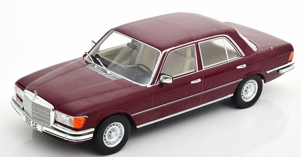 Voiture Tôle HUKY Mercedes Rouge 1/32 - Vintage - Bon état