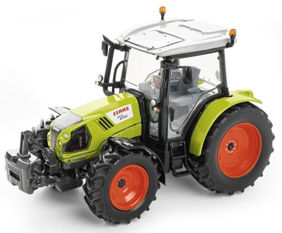 Son et Lumière Personnage GO4-21072034 Round Bailleuse Tracteur Métal Claas Motorise Boite Try Me Véhicule Miniature Echelle 1/32 
