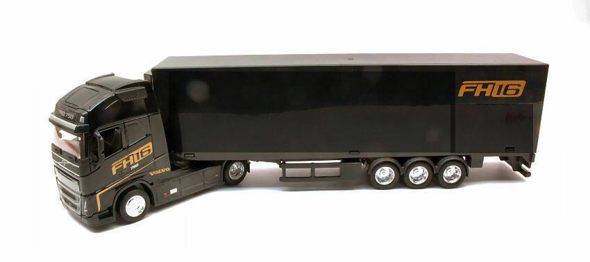 Camion Freres Camion Semi-remorque EMEK 1/25 - Volvo FH16 GL 750 XL 4x2 Noir Et Blanc - NEUF Camion Freres Camion Semi-remorque EMEK 1/25 - Volvo FH16 GL 750 XL 4x2 Noir Et Blanc - NEUF