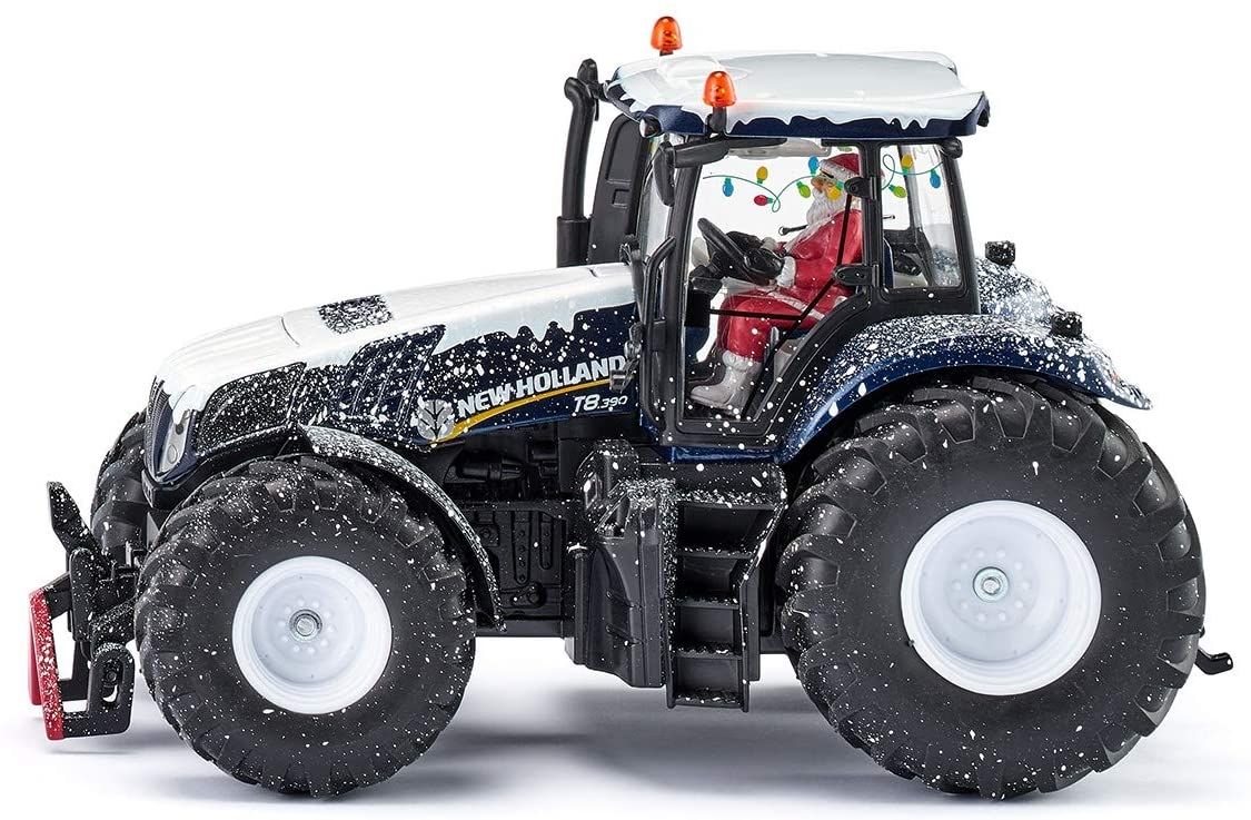 Miniature Tracteur spécial Noël - NEW HOLLAND T8.390 SIKU SIK3220