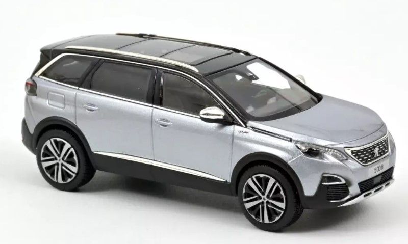 NOREV 1/43 – PEUGEOT 5008 GT 2016 – Couleur Grise – Miniature Collection NOREV473894