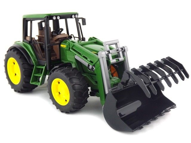 Bruder - Tracteur et remorque John Deere 7R avec chargeur |  Boutiquedujouetrdl