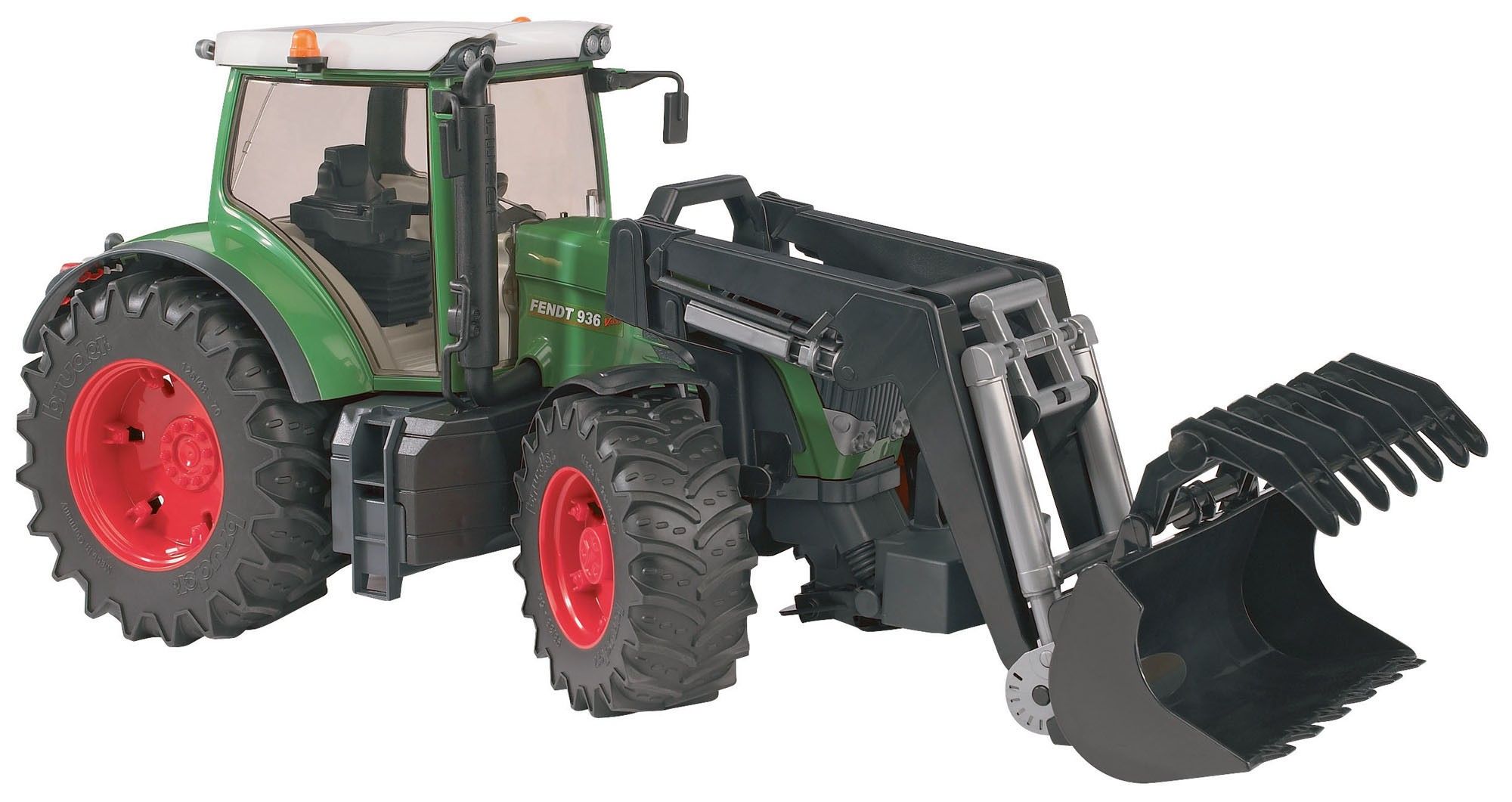 Bruder Fendt Vario 211 avec chargeur frontal et remorque Bruder Fendt Vario 211 avec chargeur frontal et remorque