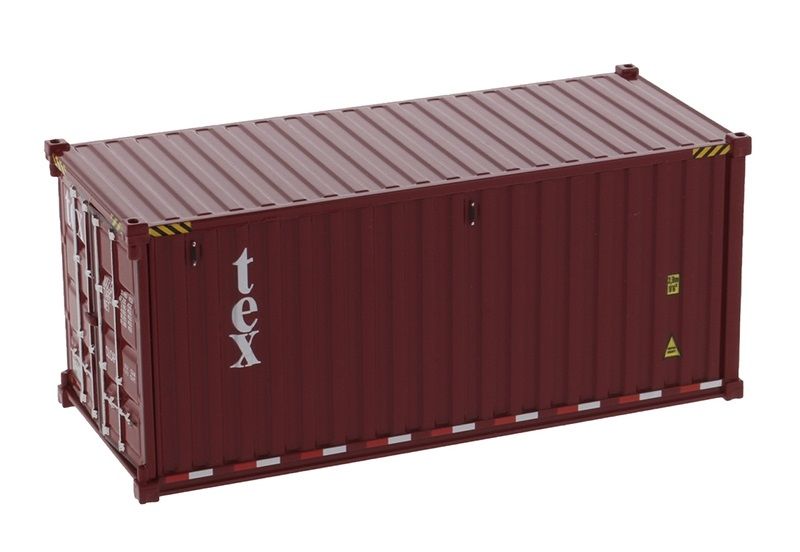 Container de couleur marron 20 Pieds TEX DCM91025A 