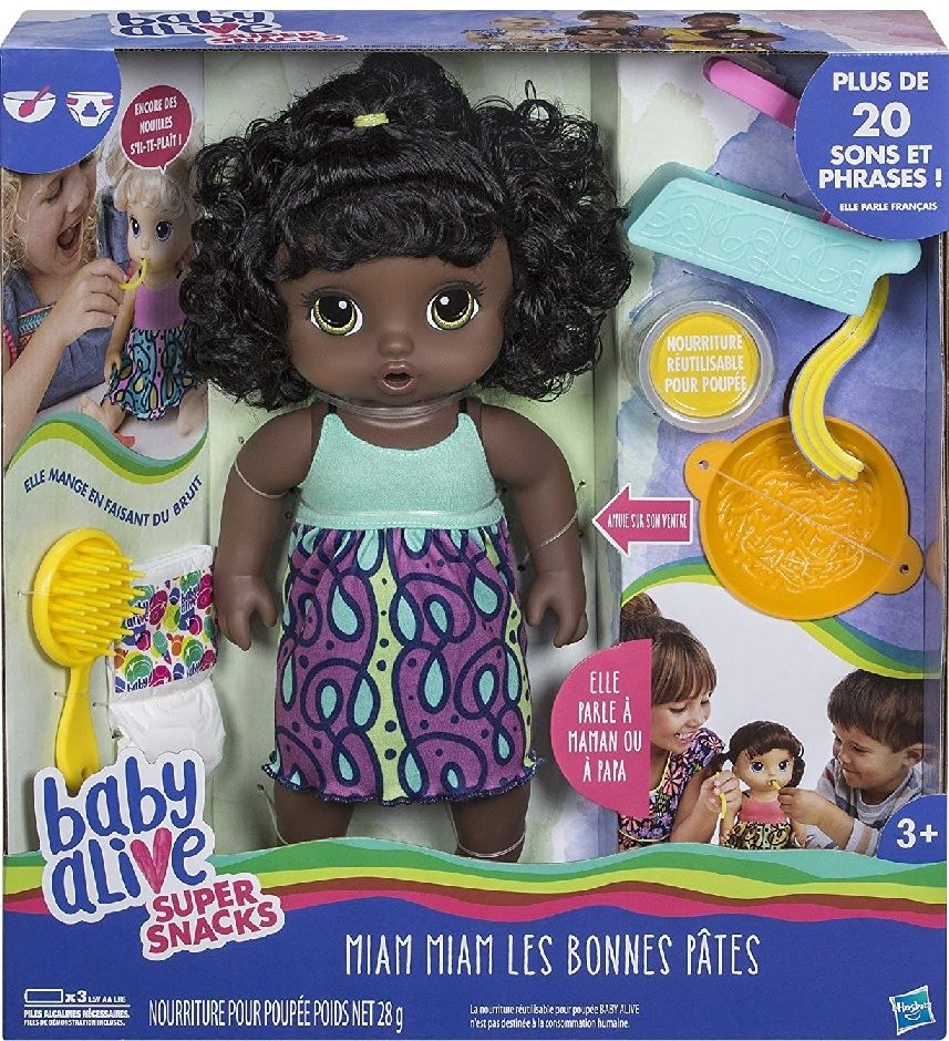 Poupee interactive Baby Alive miam miam les bonnes pates Marketoy