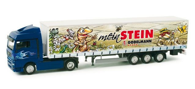 HERPA - CAMION semi remorque 4x2 MAN TGX XXL trio trans - 1/87 - HER314299 EUR 39,36 - FR