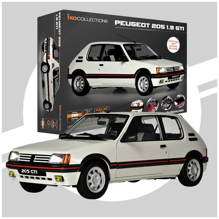 IXOMODELS 1/43 Peugeot 307 WRC Blanche - Collection Miniature - IXOMDCS030