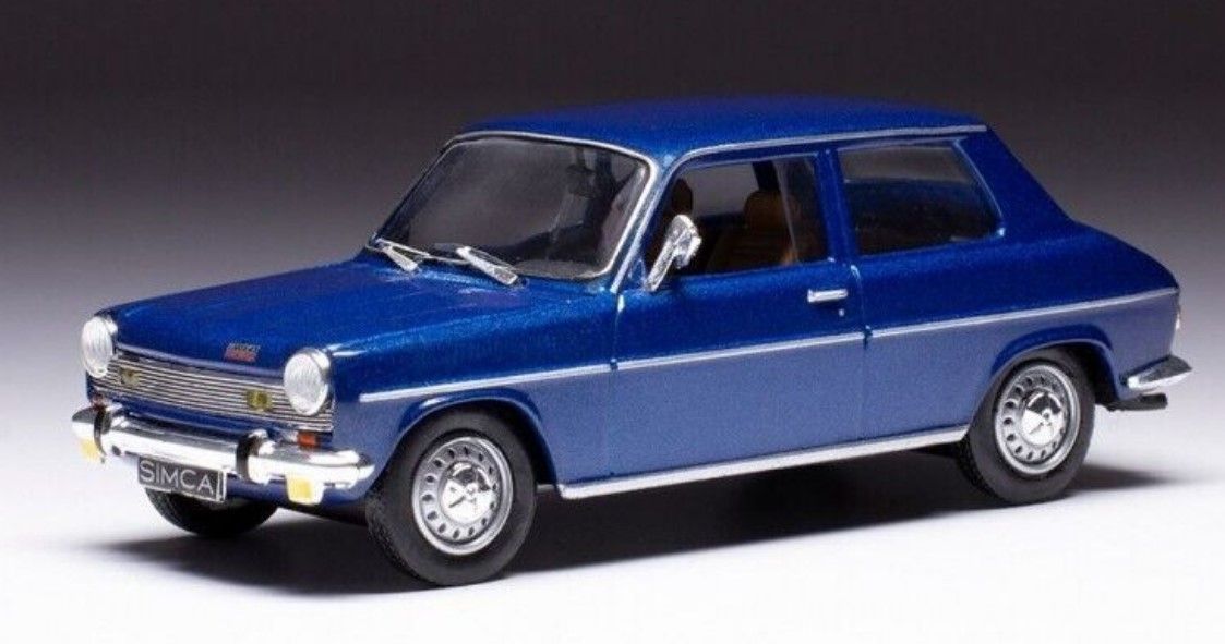 Miniature SIMCA 1100 Spécial 1970 - 1/43 IXO Altaya - Jumajo - Neuf