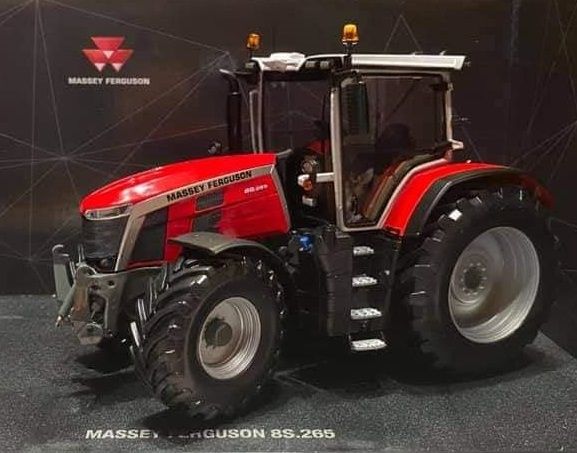 Massey Ferguson - tracteur + herse - 1:32