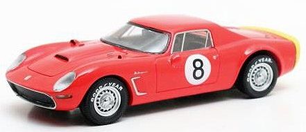 Miniature ISO Daytona 6000 GT Prototipo 1965, Matrix 1/43, Résine Rouge, état Neuf En Boîte