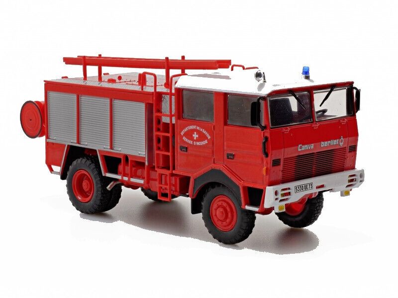 Camion de pompier miniature 1/43 berliet glck 10 r - Collection