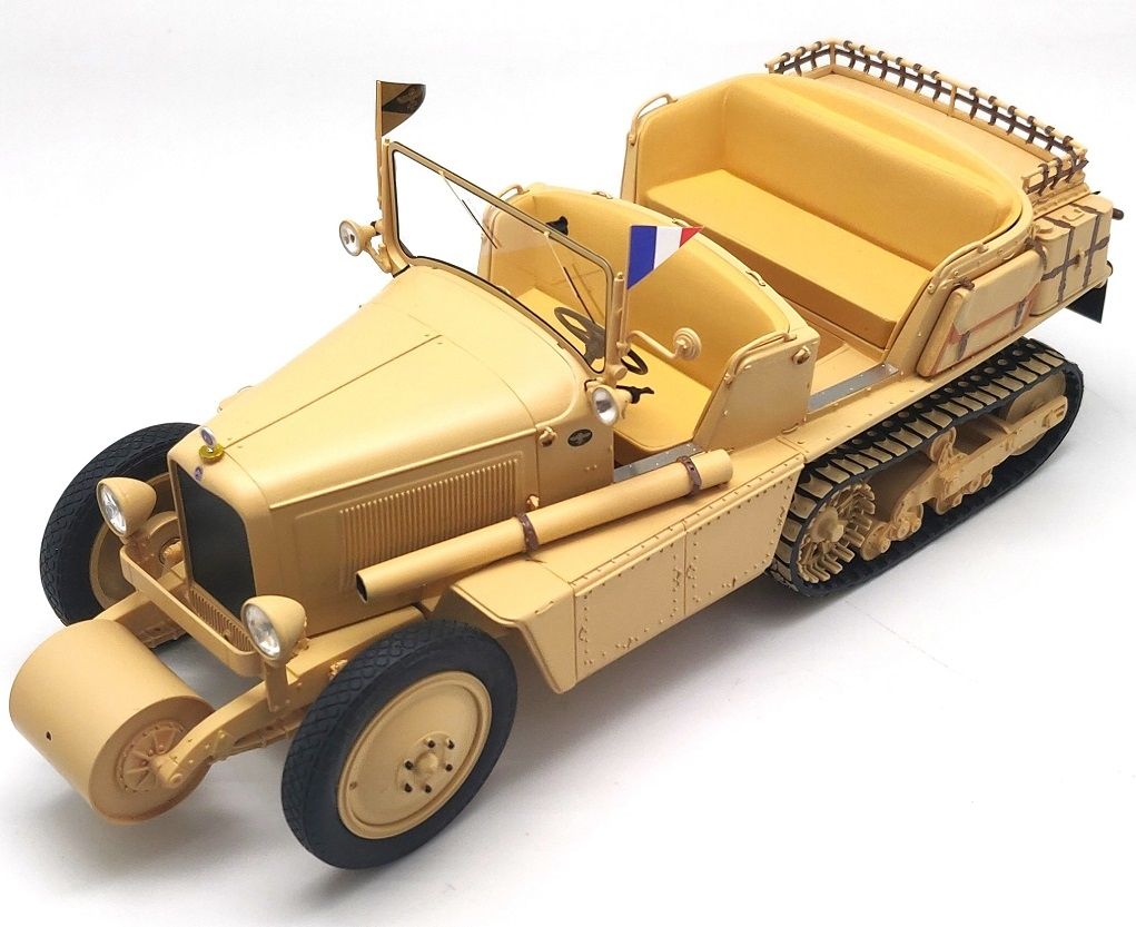 Voiture Citroën Kegresse P17 Pantheon – 1/18 – Résine – La Croisière Jaune