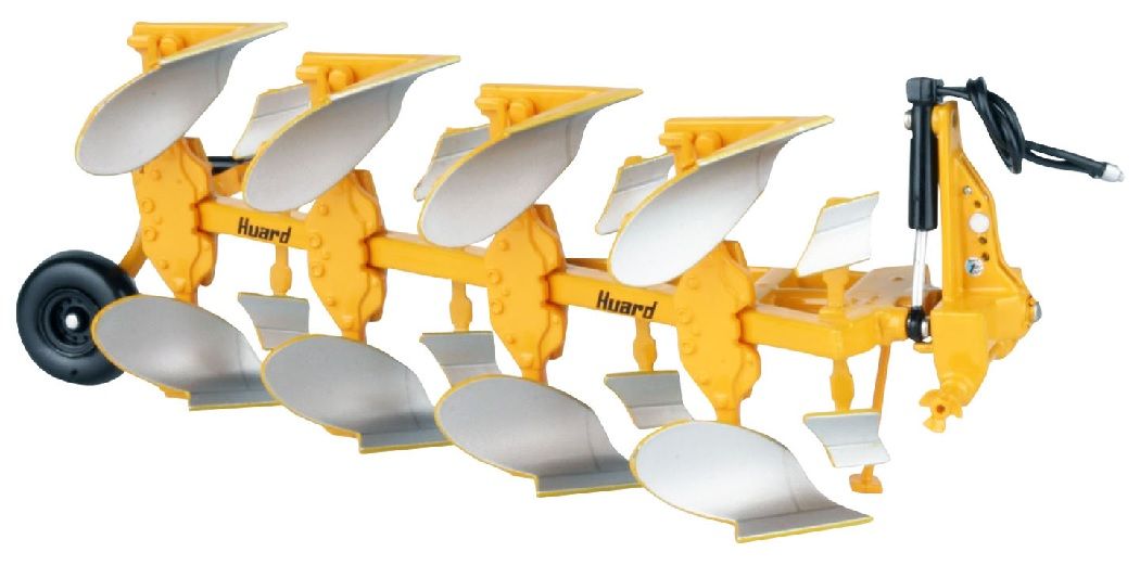 REP056 Charrue HUARD QR65 4 socs réversible 