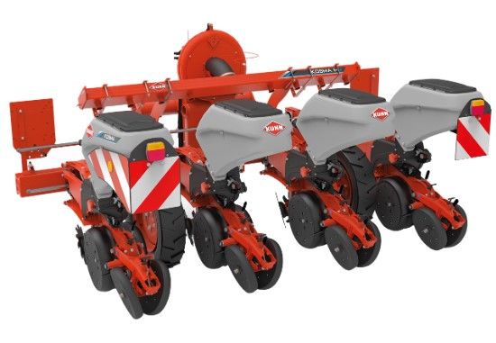 REPLICAGRI - Semoir à maïs - Edition gris - KUHN Kosma TM 4 rangs - 1