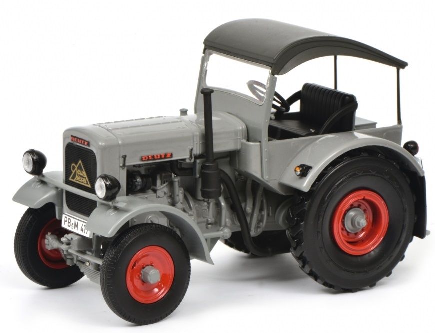 Miniature SCHUCO - Tracteur Lanz Bulldog Chenilles - 1/32 - SCH7693 - NEUF