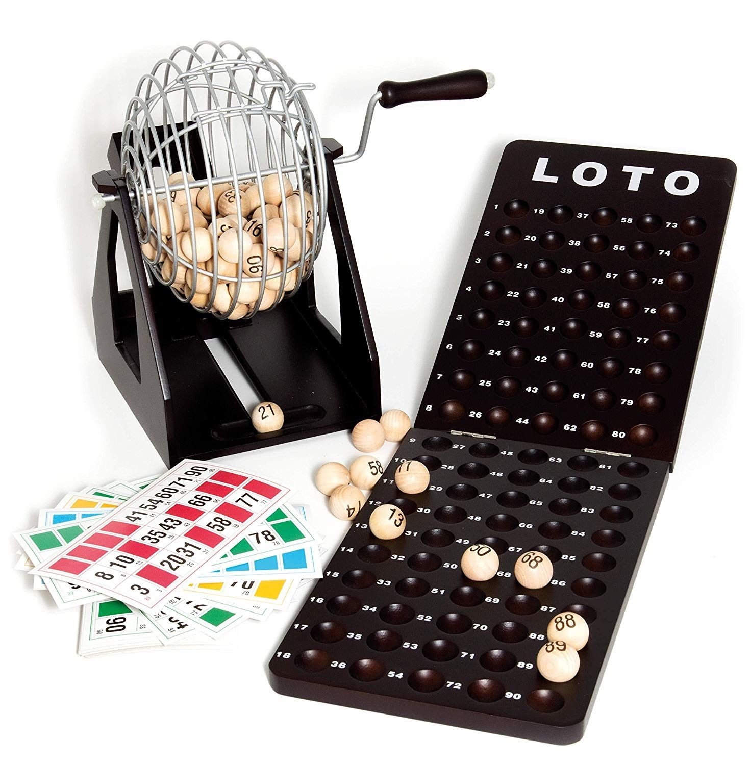Jeu de société Loto russe pour enfants,ensemble de bingo de voyage