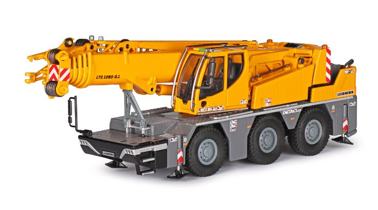Kibri 18043 – Grue Mobile Liebherr LYM 1050/3 Militaire – Kit Maquette échelle 1/87 – 50 T, 38 M – Pour Modélistes Confirmés (dès 14 Ans)