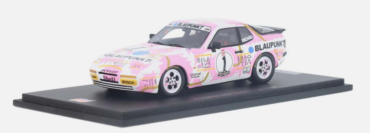 Porsche 944 Turbo Cup Shell 1:64 - Spark Model, Miniature De Collection