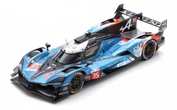 Miniature Voiture des 24H Le Mans 2024 PL.CHATIN-F.HABSBURG-C