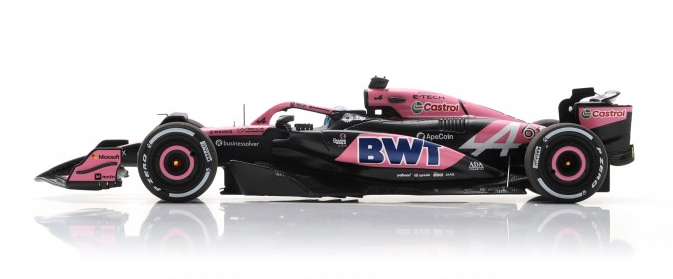 Miniature Voiture du GP Abu Dhabi 2024 BWT Alpine F1 Team J.DOOHAN
