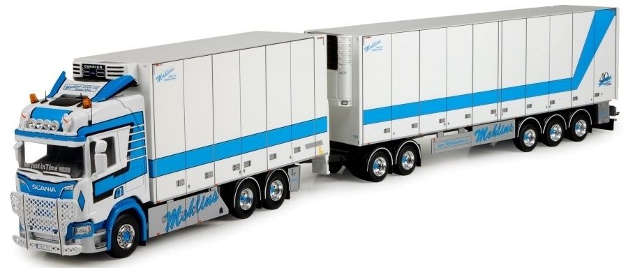 TEKNO - Camion porteur avec remorque du transporteur MAURY & FILS - SCANIA R1... | Achetez sur