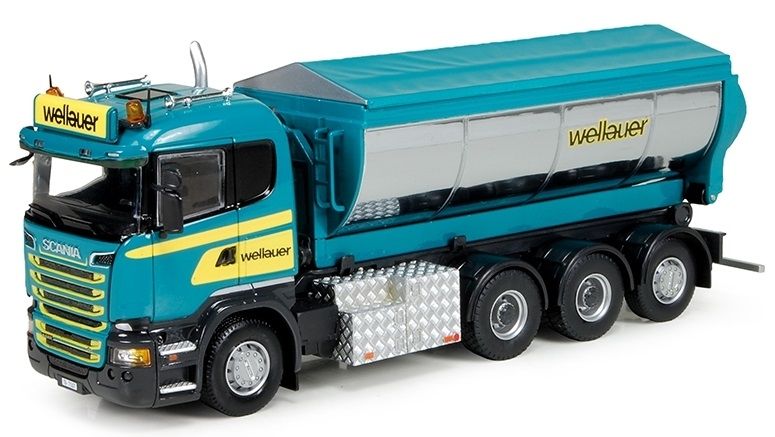 Camion EMEK Scania R 730 8x4 Rouge - 1/25 - EMEK20705 - Neuf