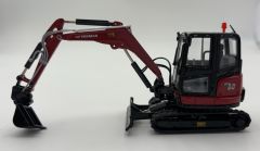 Mini pelle de couleur rouge – YANMAR SV60