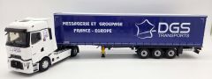 Camion avec remorque bâchée du transporteur DGS - RENAULT T High 4x2 2023