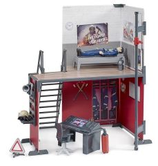 Accessoire de pompier – Caserne avec pompier