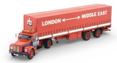 Camion avec remorque bâchée du transporteur BILLIAUW - SCANIA 110 super 4x2