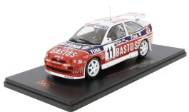 Modèle Réduit Ford Escort RS Cosworth Rallye Ypres 1995 – IXOMODELS 1/18, Neuf Sous Boîte