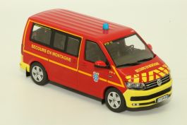 VW Transporter T6  Pompiers - SDIS2A Ajaccio  1/43 ODEON ODEON085