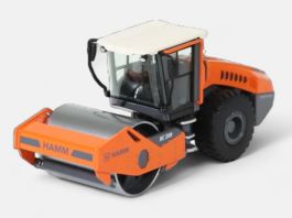 Miniature NZG HAMM HC 200 1/50 | Engin Chantier Orange | Collection NZG1041